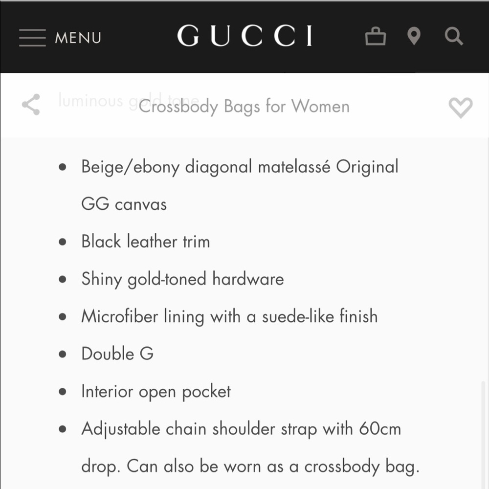Authentic Gucci Marmont bag with supreme canvas - Picture 2 of 13